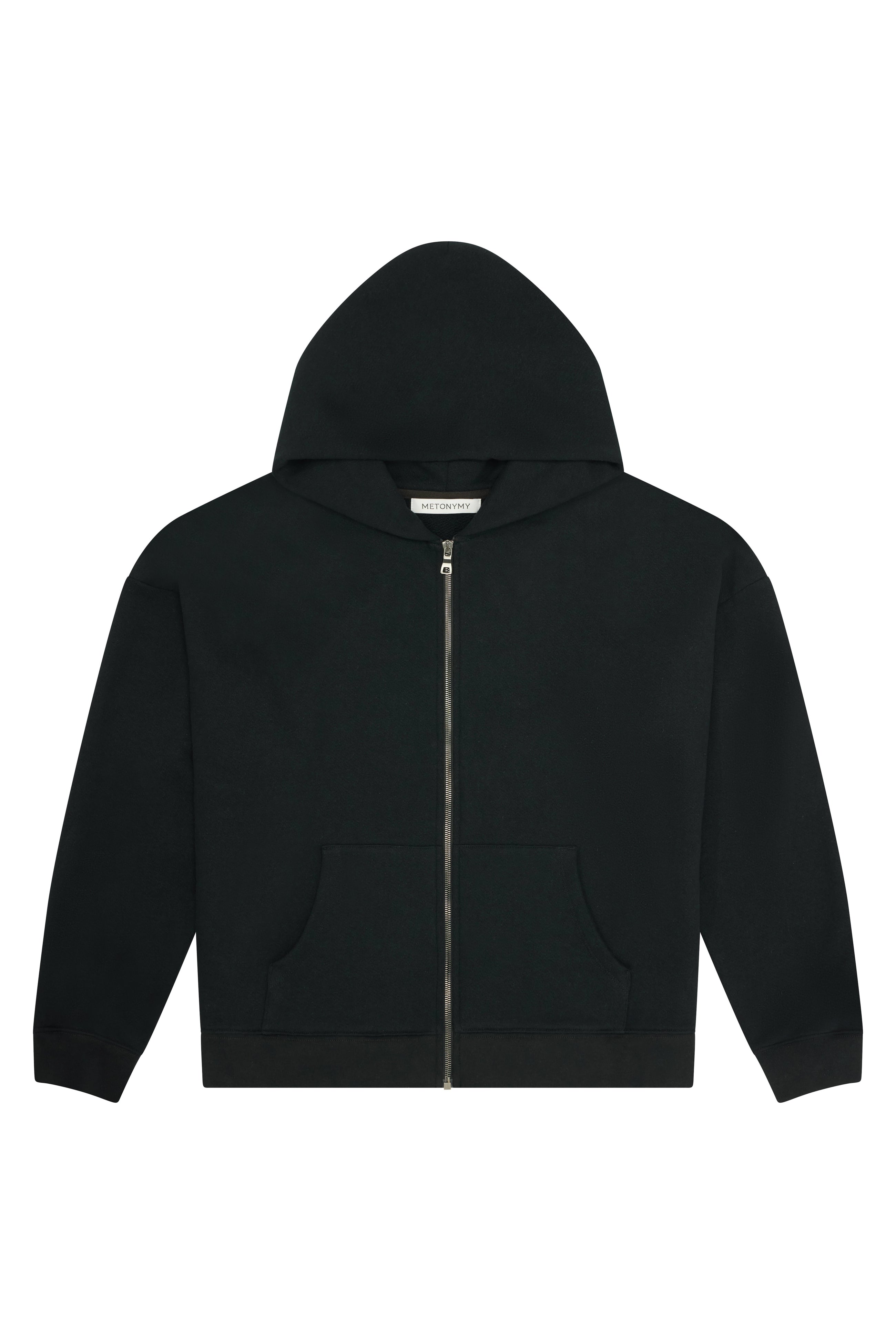 Zip Sweatshirt in Organic Cotton French Terry