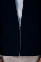 Zip Sweatshirt in Organic Cotton French Terry