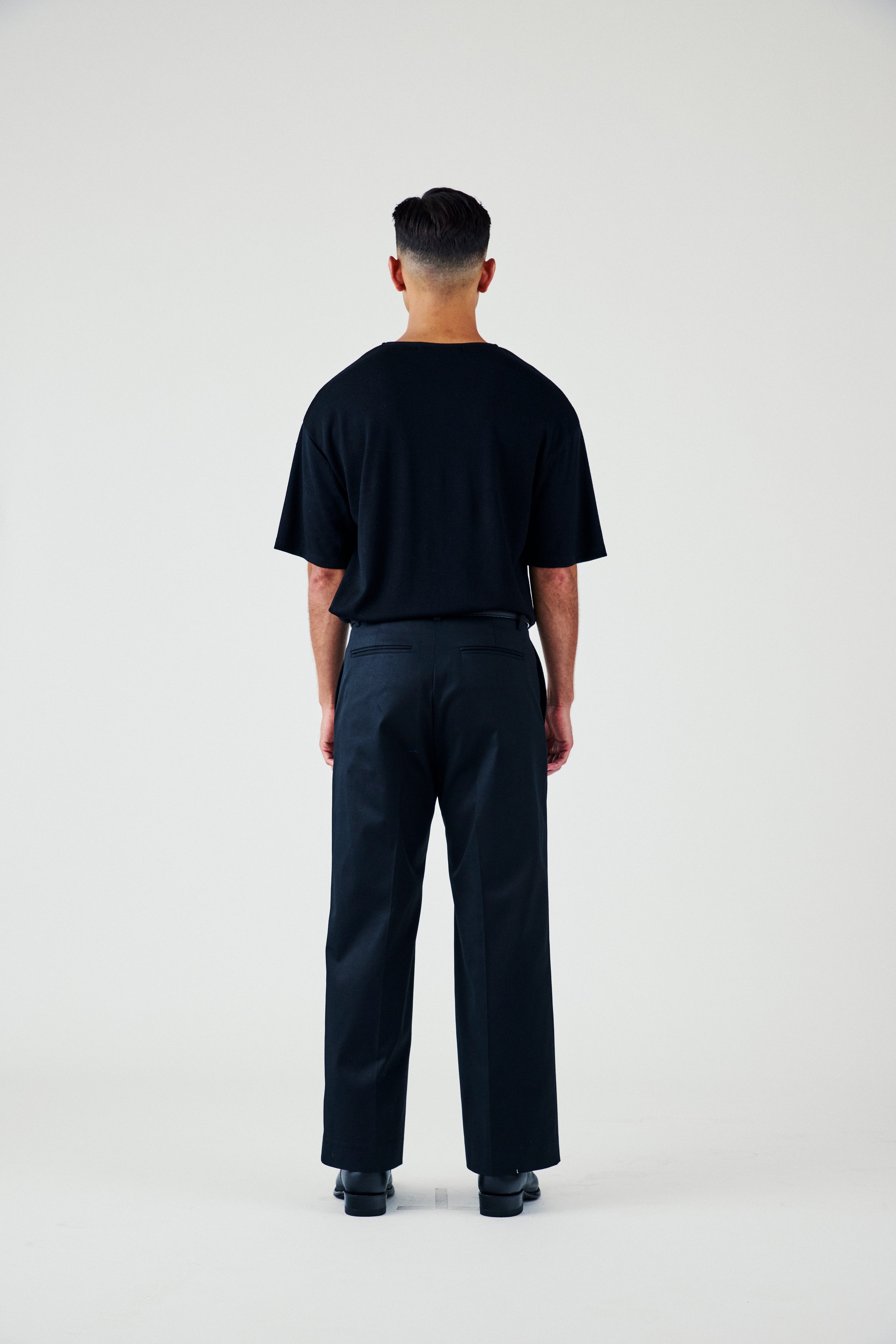 Signature Relaxed T-Shirt in Merino Wool Jersey