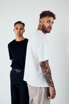 Signature Boxy T-Shirt in Merino Wool Jersey