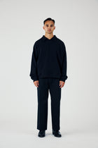 Collared Sweatshirt in American Organic Cotton Terry