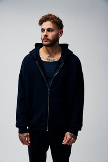 Zip Sweatshirt in Organic Cotton French Terry