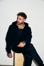 Zip Sweatshirt in Organic Cotton French Terry