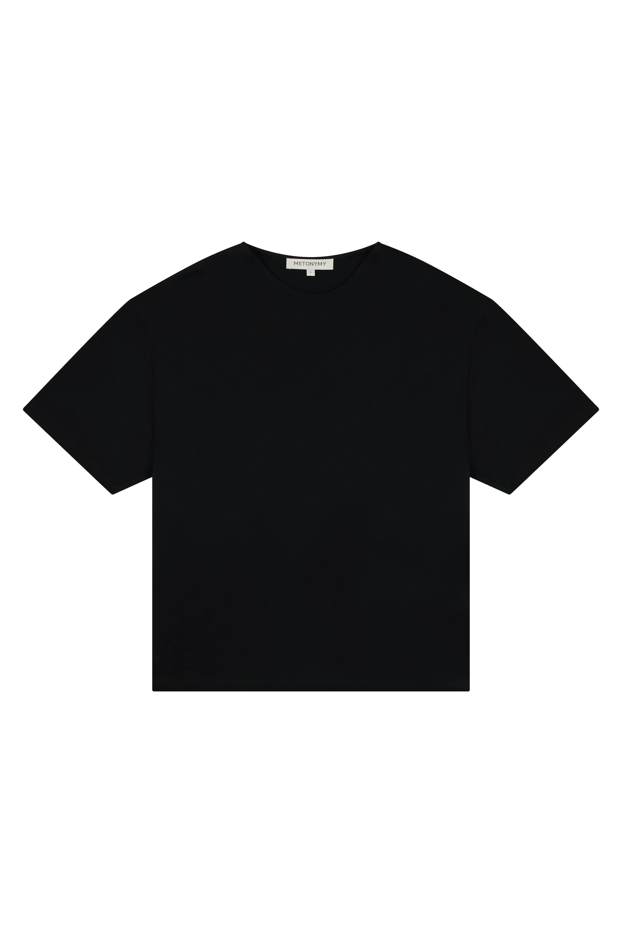Signature Boxy T-Shirt in Merino Wool Jersey