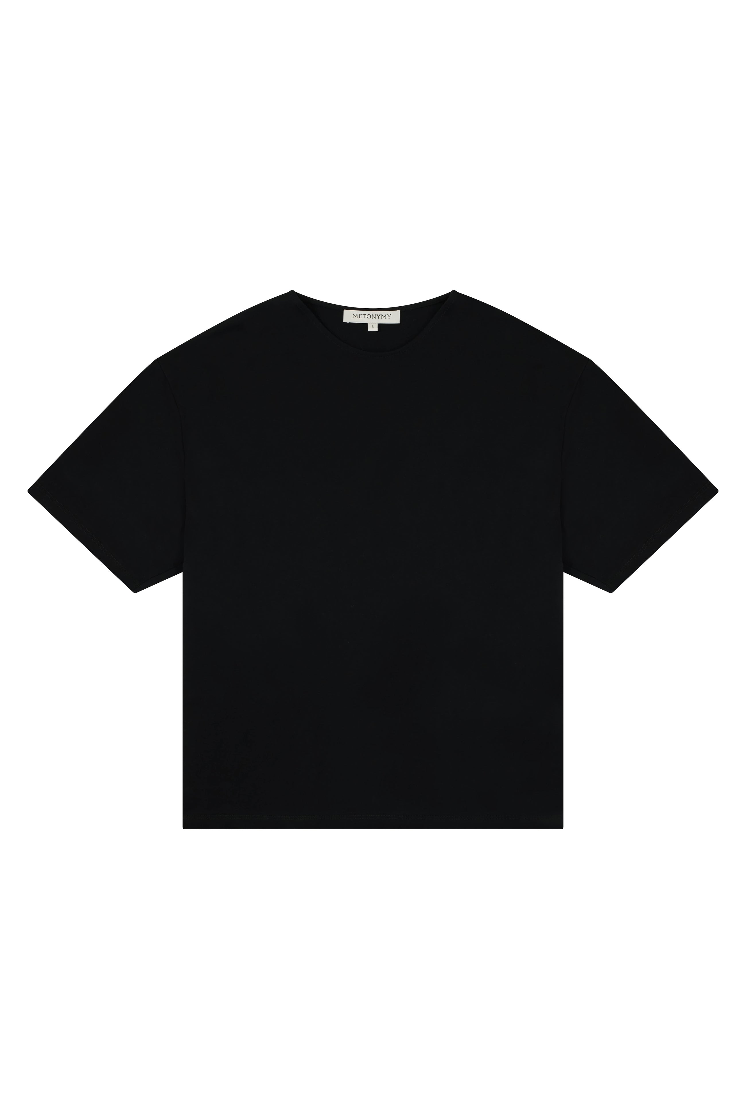 Signature Boxy T-Shirt in Merino Wool Jersey