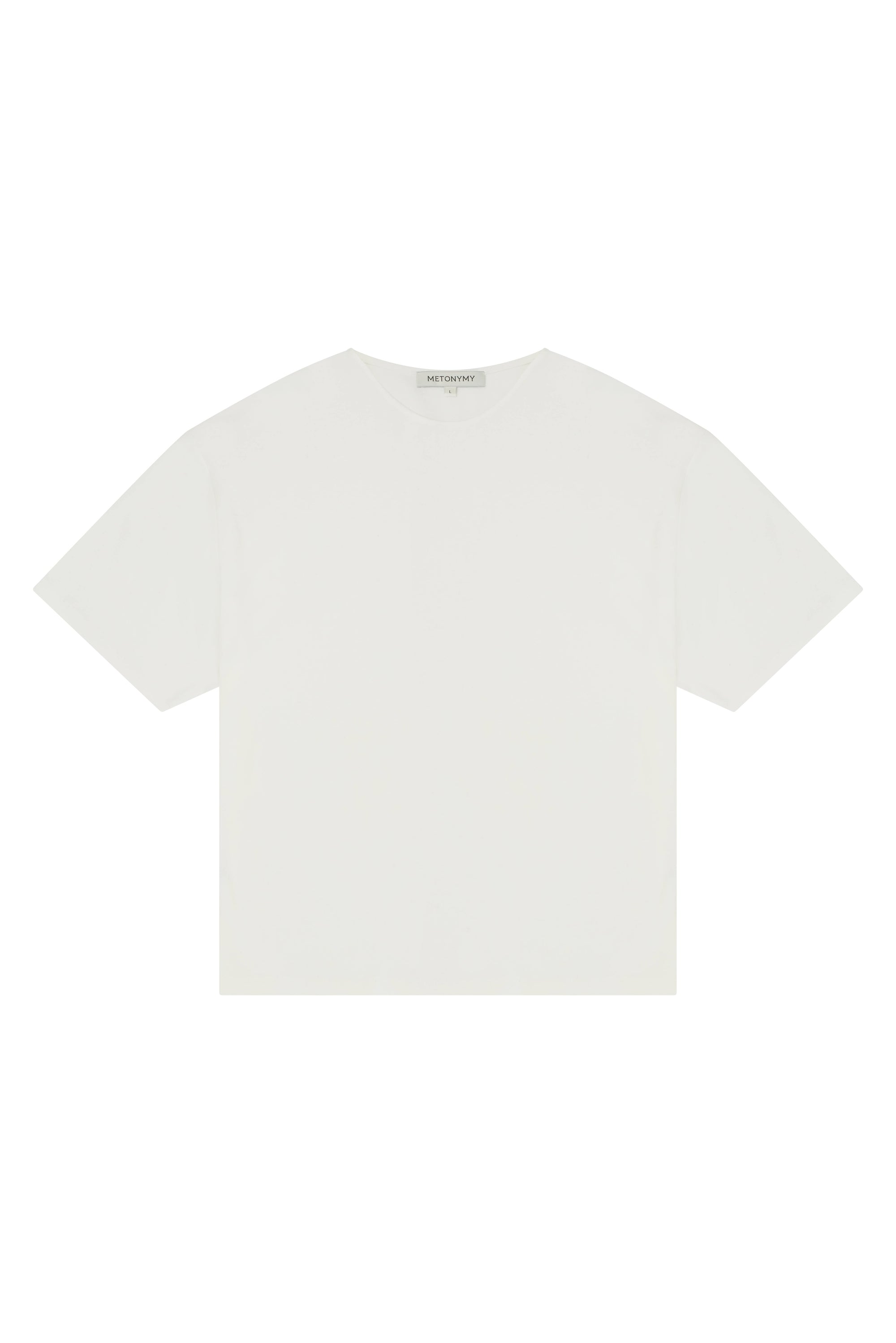 Signature Boxy T-Shirt in Merino Wool Jersey