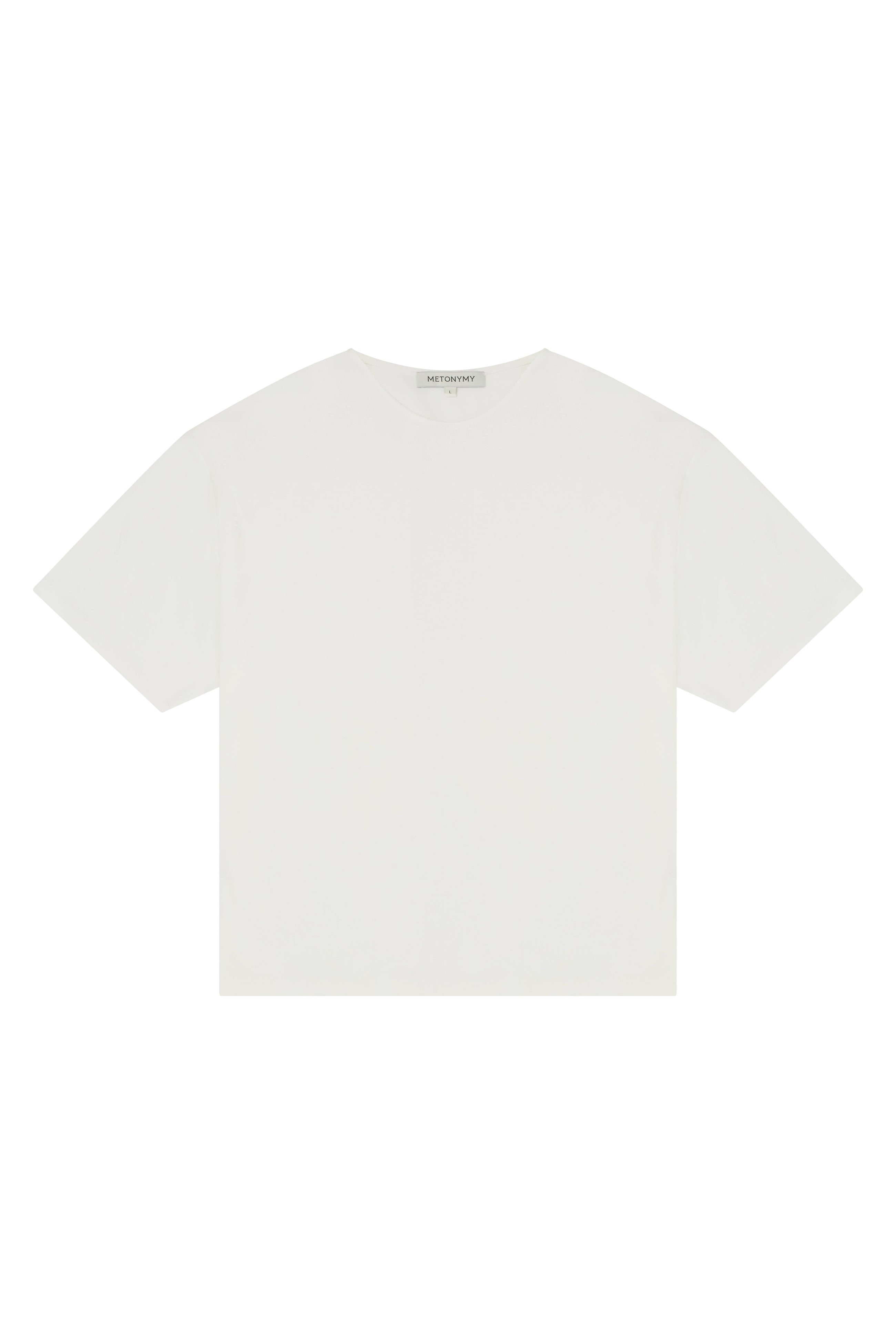Signature Boxy T-Shirt in Merino Wool Jersey