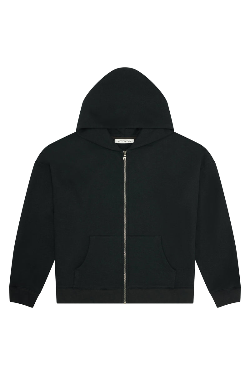 Zip Sweatshirt in Organic Cotton French Terry