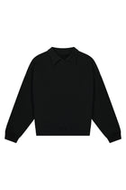 Collared Sweatshirt in American Organic Cotton Terry
