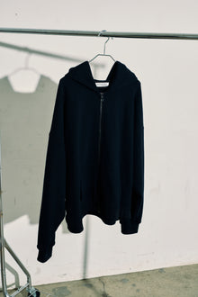 Zip Sweatshirt in Organic Cotton French Terry